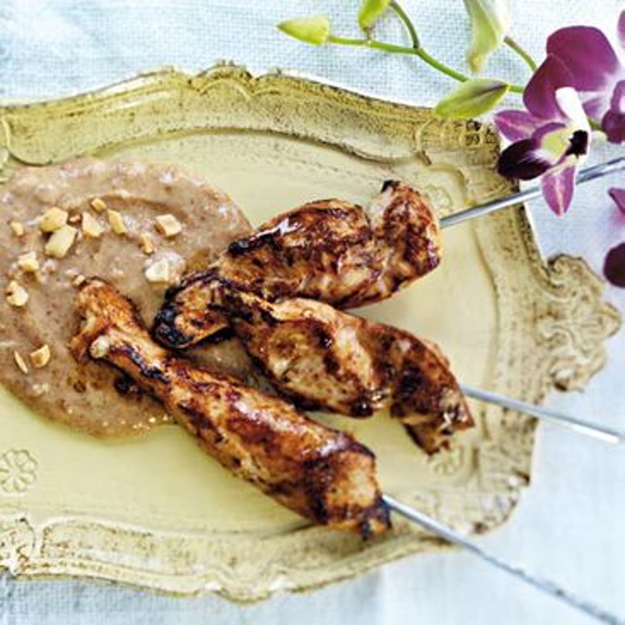 Chicken satay på mitt vis