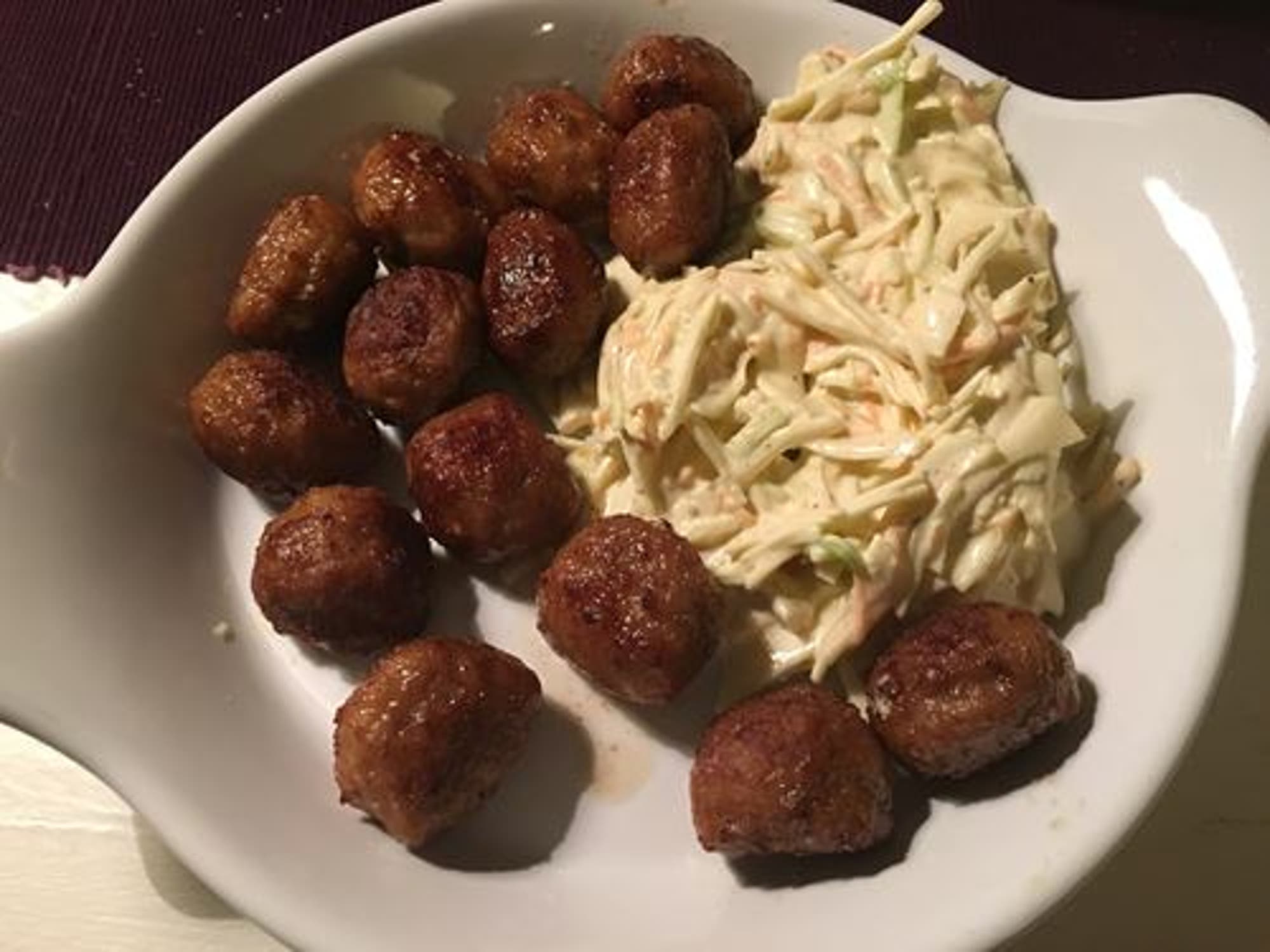 Lchf - Coleslaw + huvudråvara