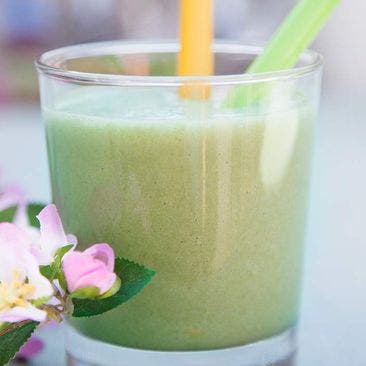 Grön proteinsmoothie