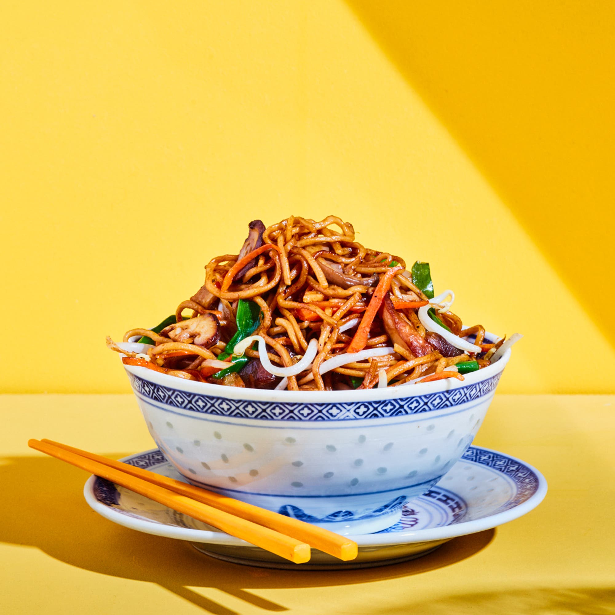 Vegetarisk Chow mein