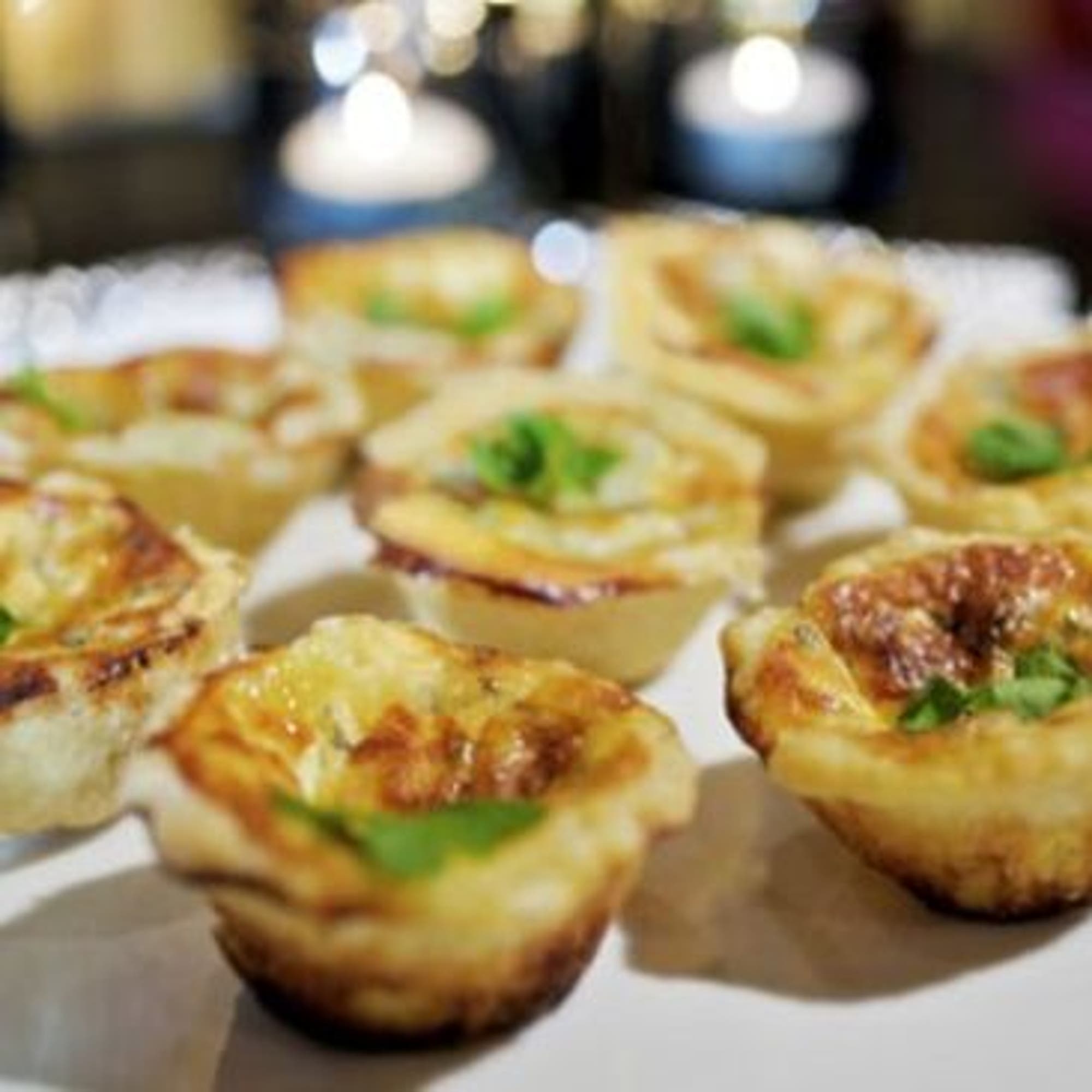 Minipajer med roquefort