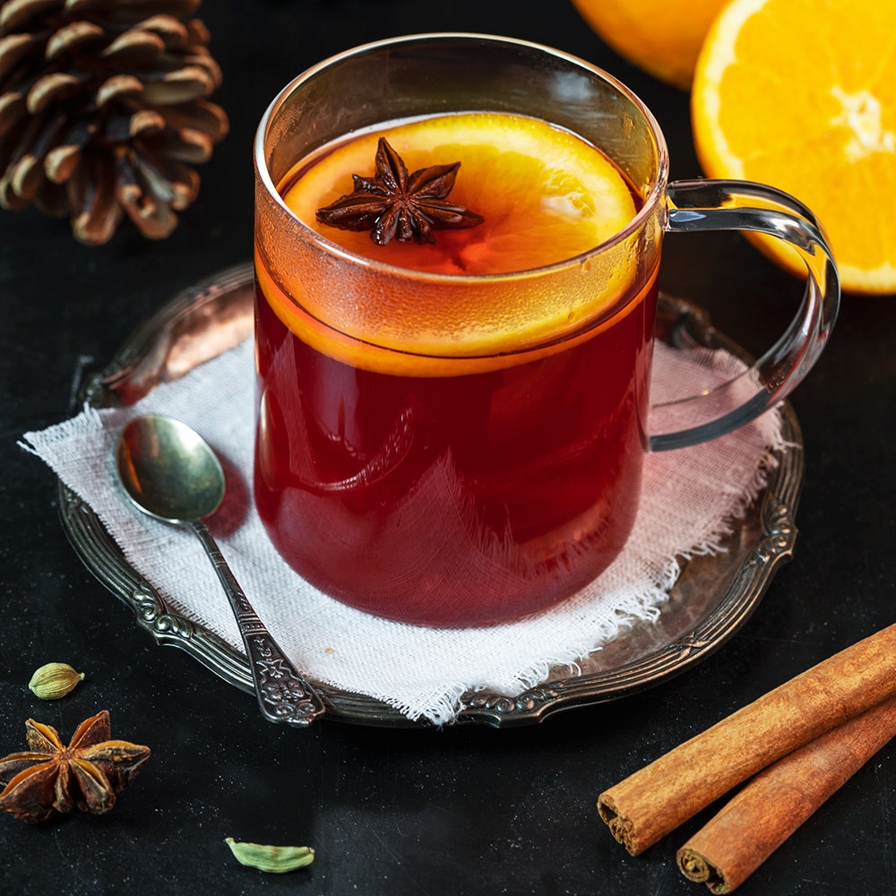 Kryddig varm saft