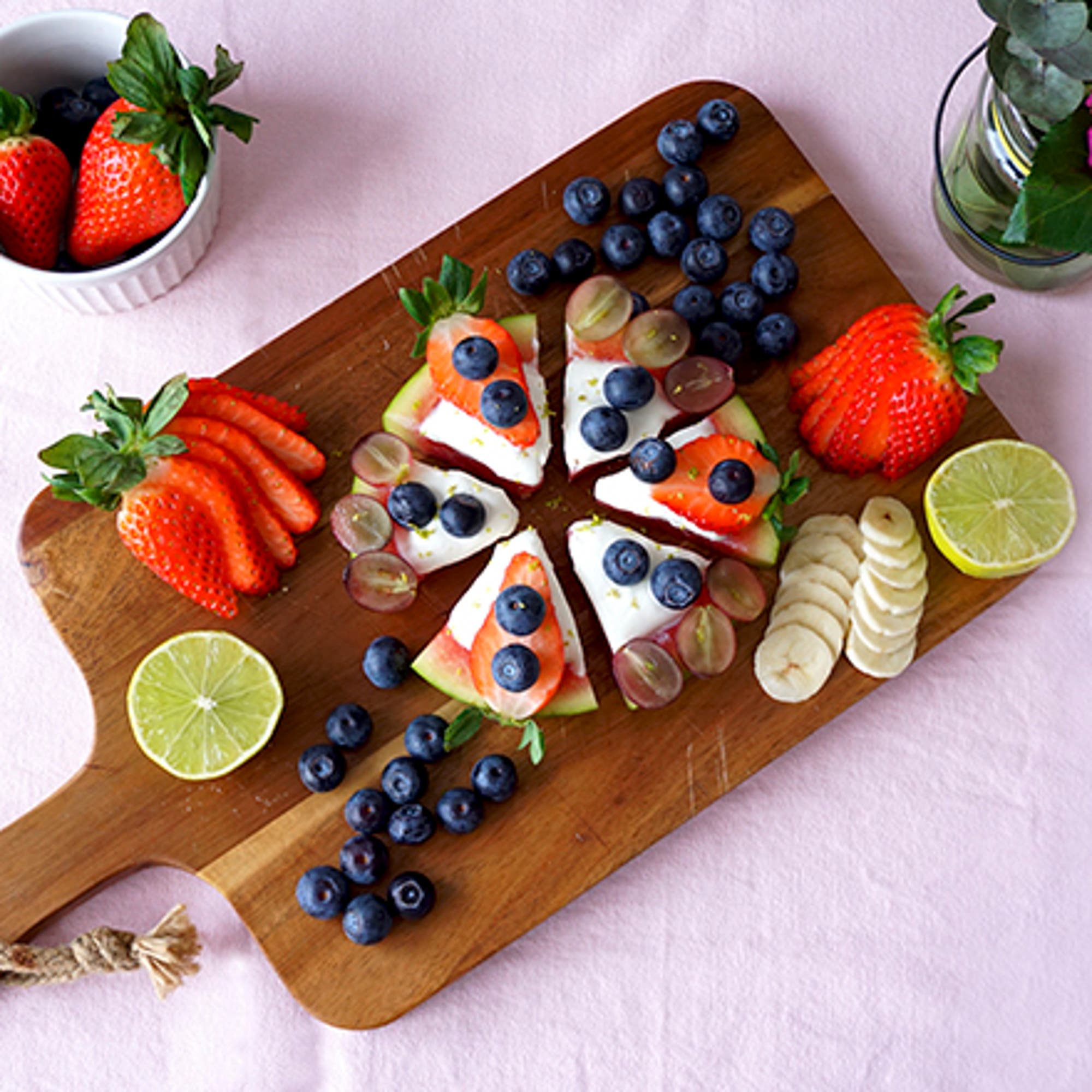 Vattenmelonpizza