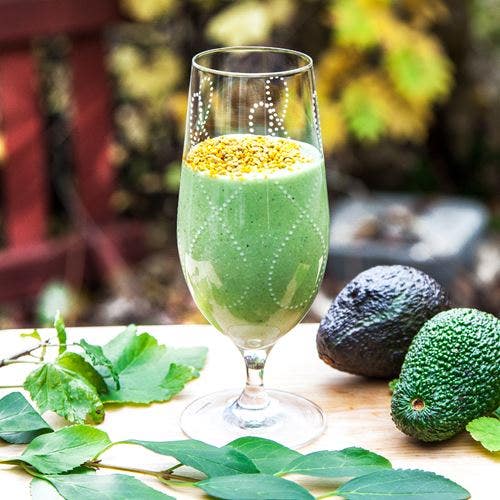 Avokadosmoothie med superingredienser