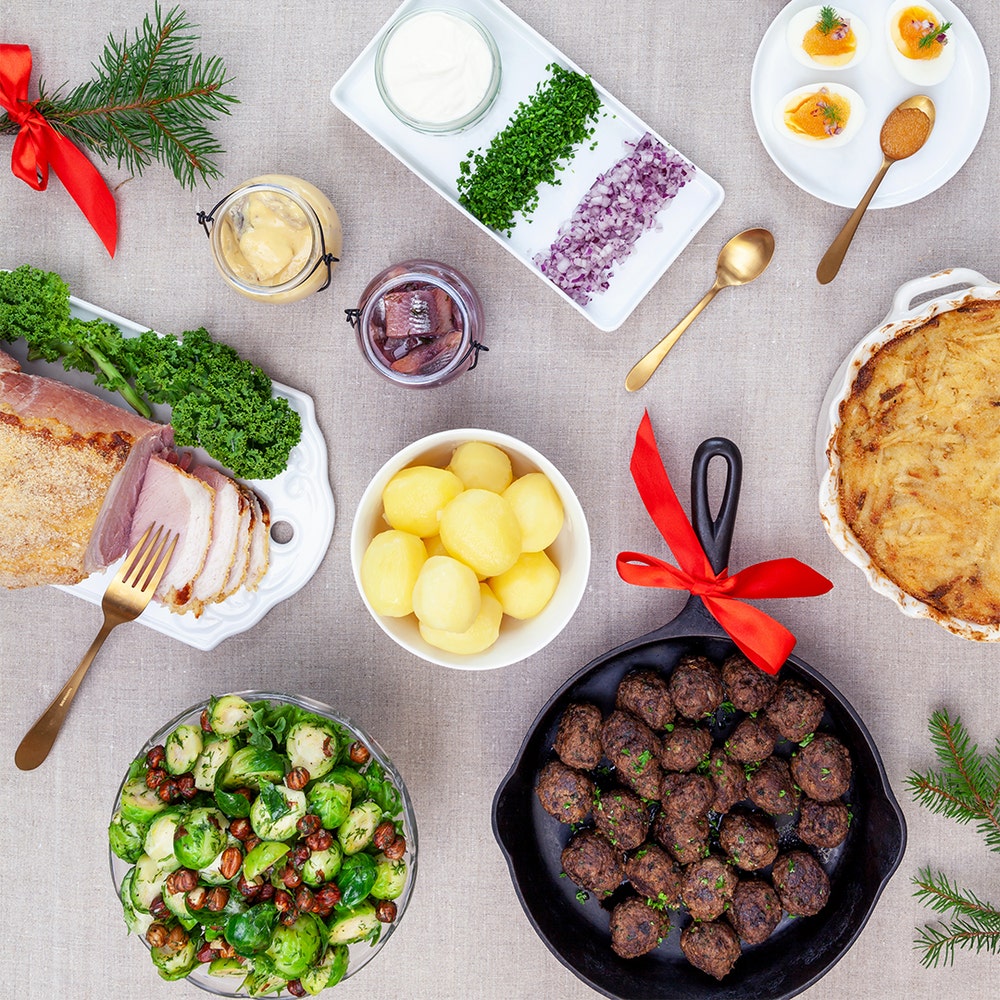 Mathems klassiska julbord för 8 personer
