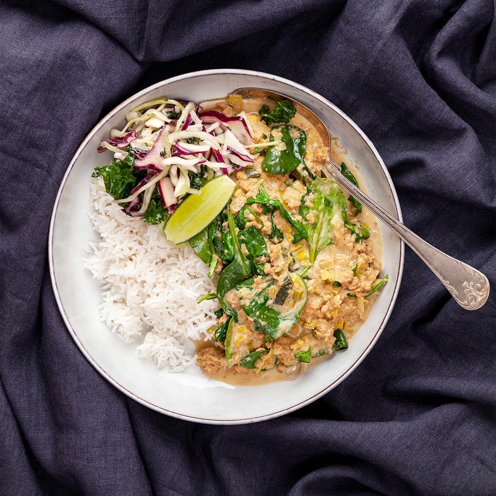 Vegansk thaigryta med kokosmjölk