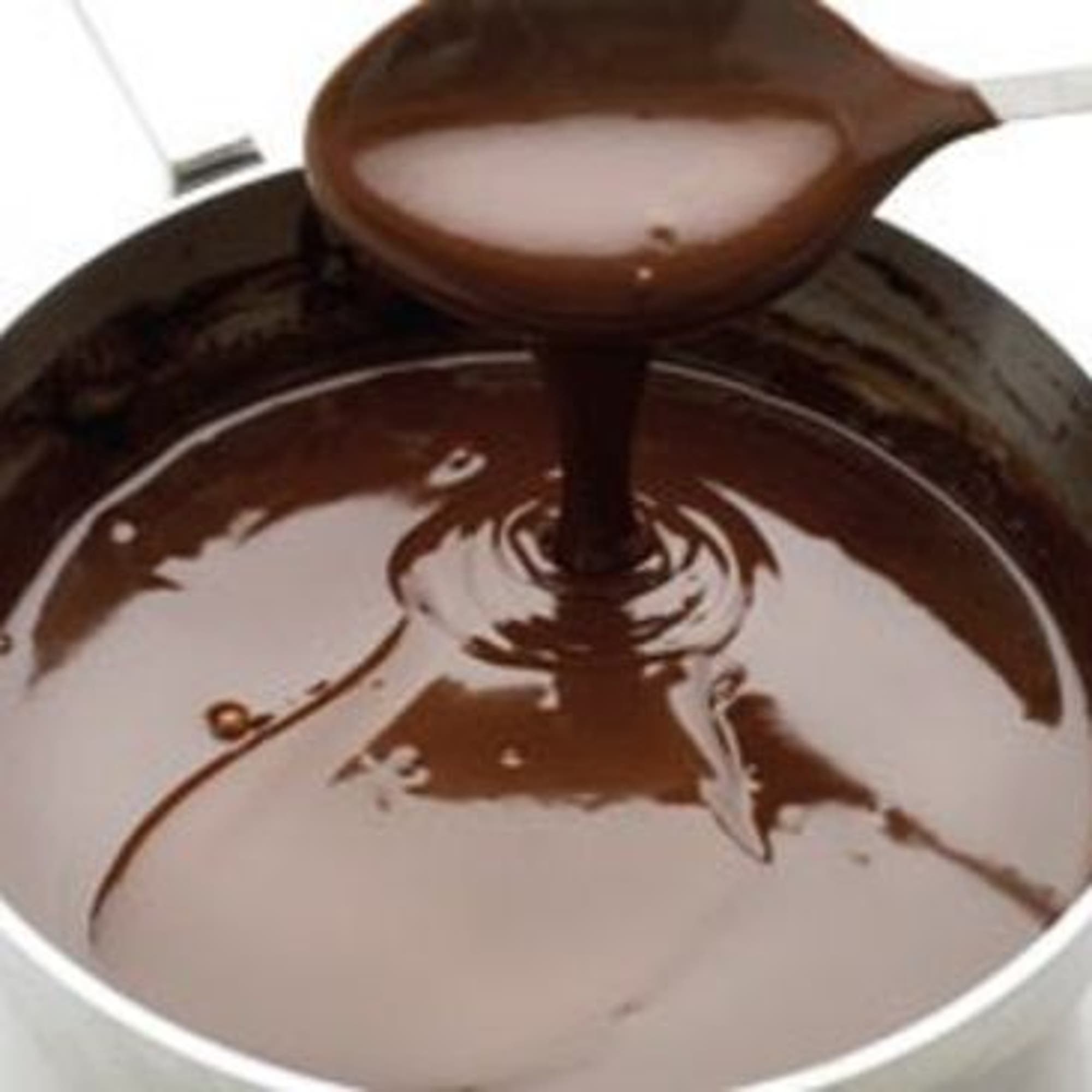 Enkel chokladsås