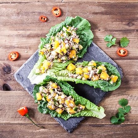 Wrap med mangosalsa