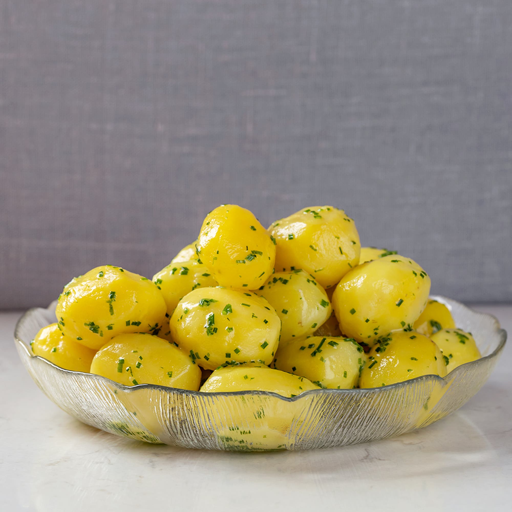 Gräslöksslungad delikatesspotatis