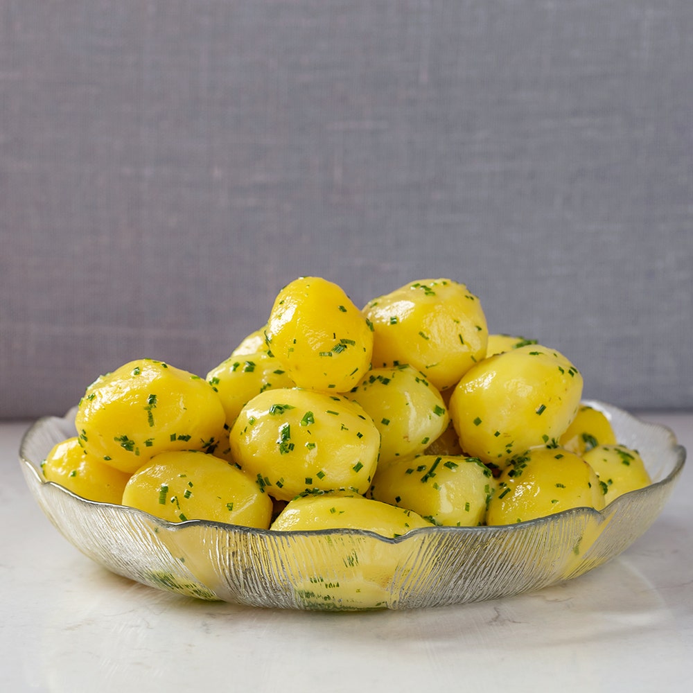 Gräslöksslungad delikatesspotatis