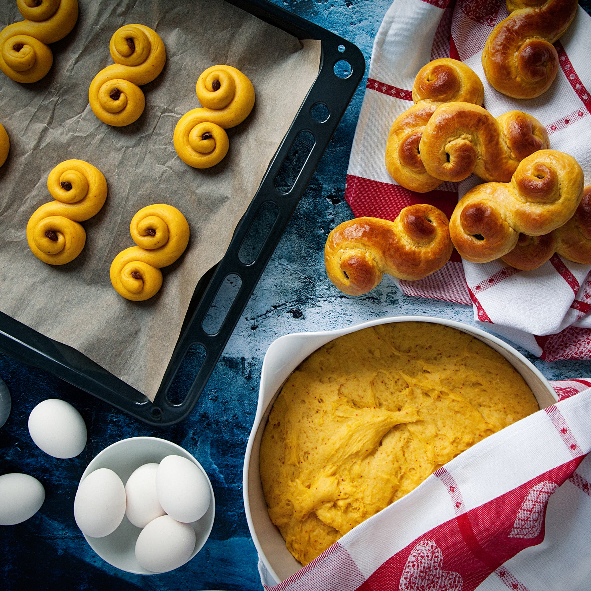 Lussebullar
