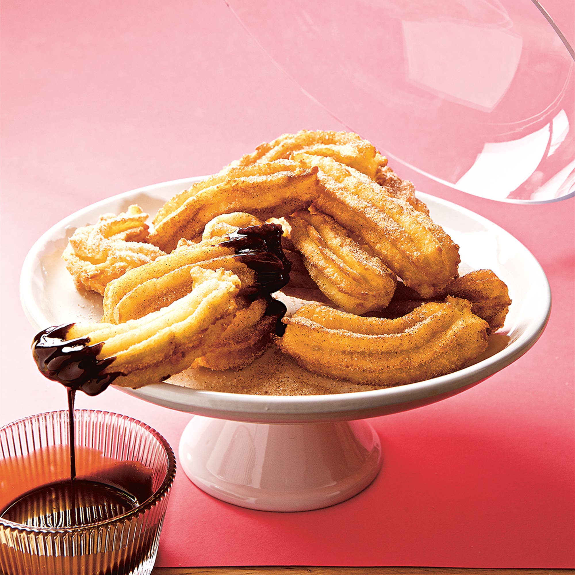 Churros med chokladsås