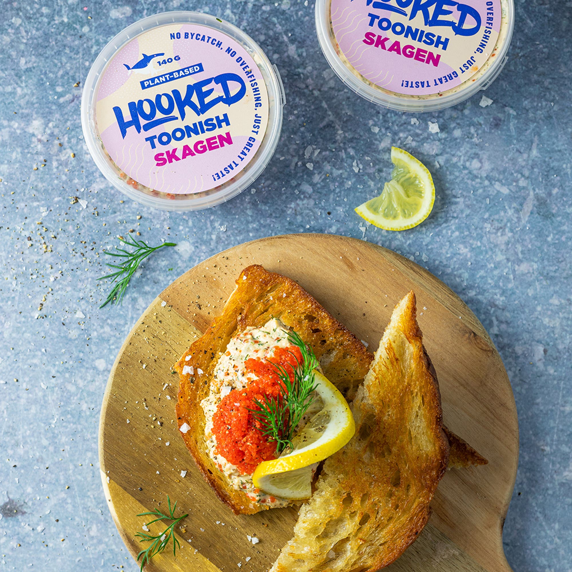 Toonish skagen toast