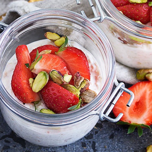 Steel Cut Overnight Oats