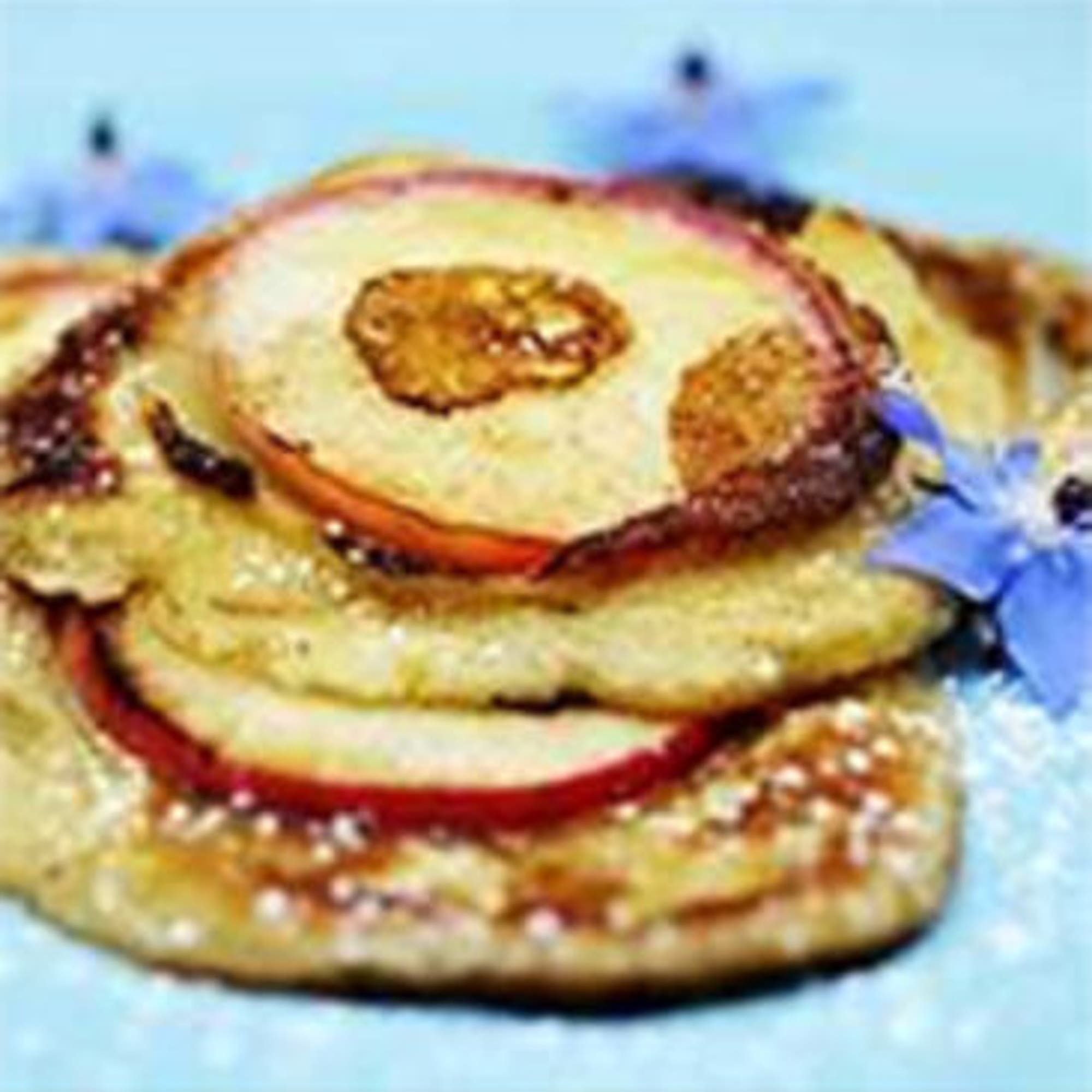 Äppelplättar