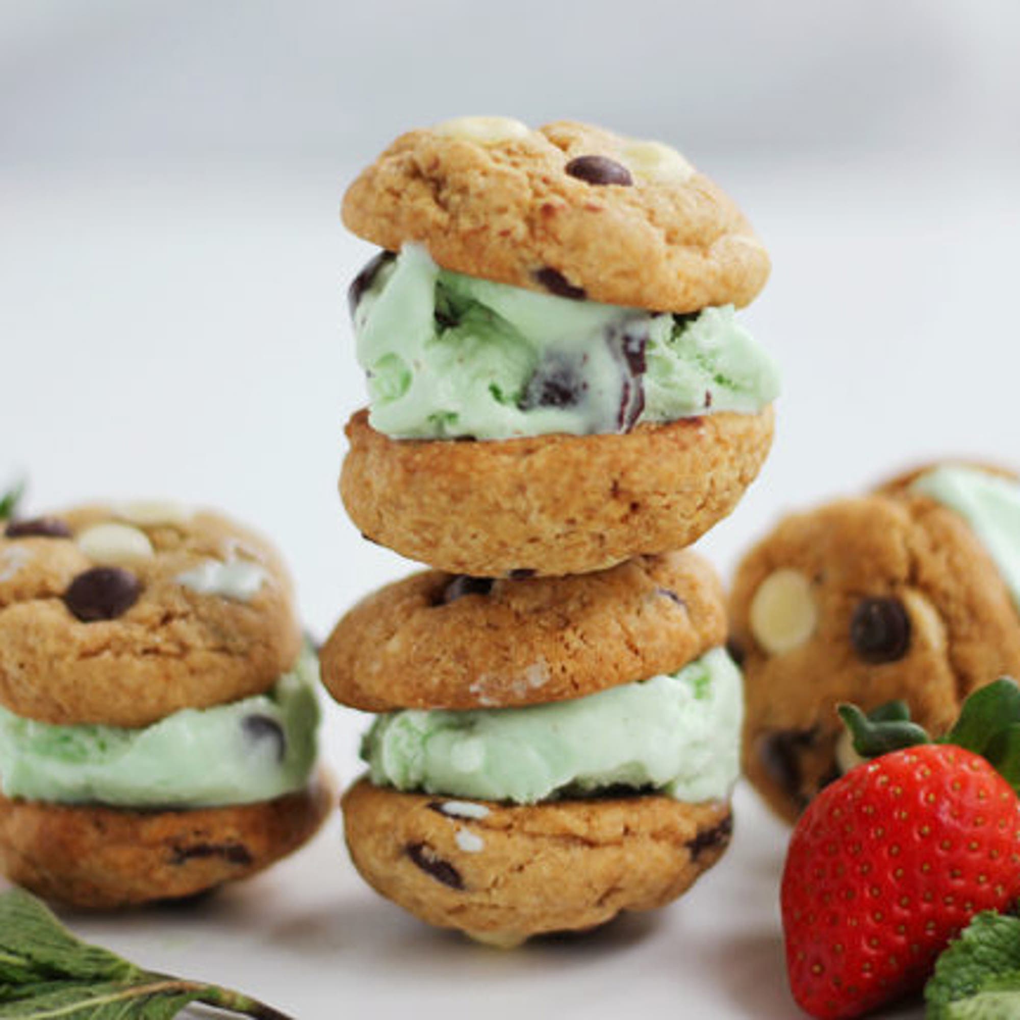 Cookie sandwich glass