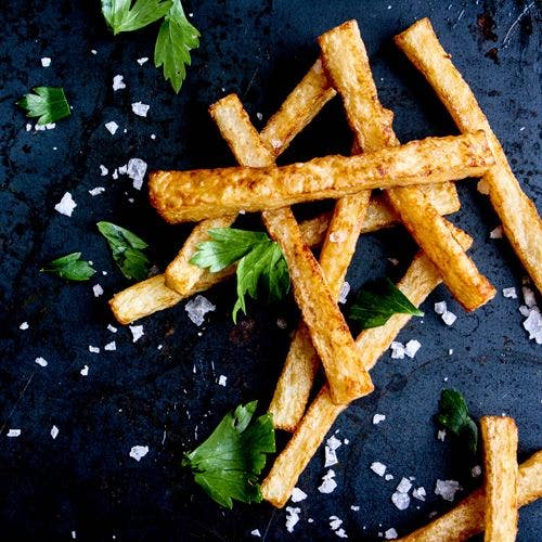 Confiterad pommes frites