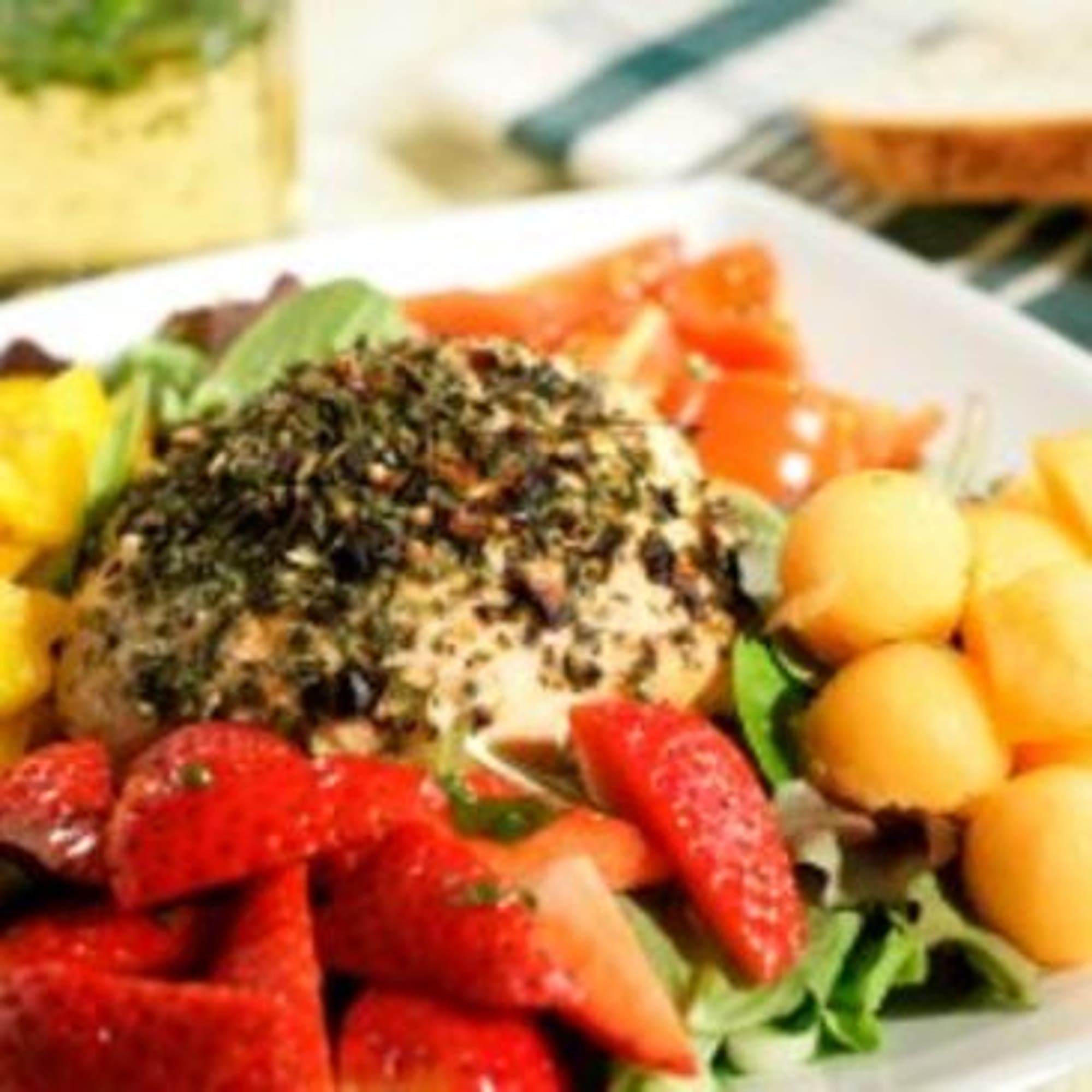 Sommarsallad med frukt