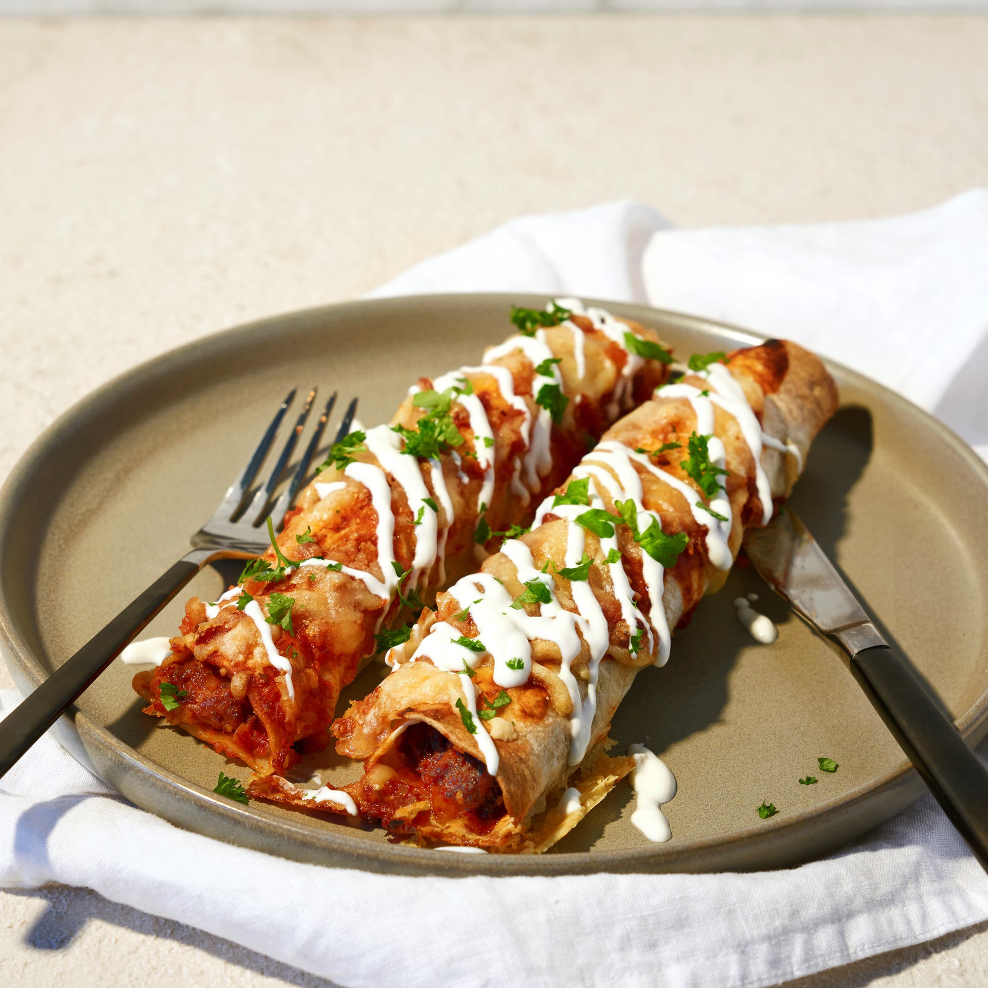 Vegetariska enchiladas