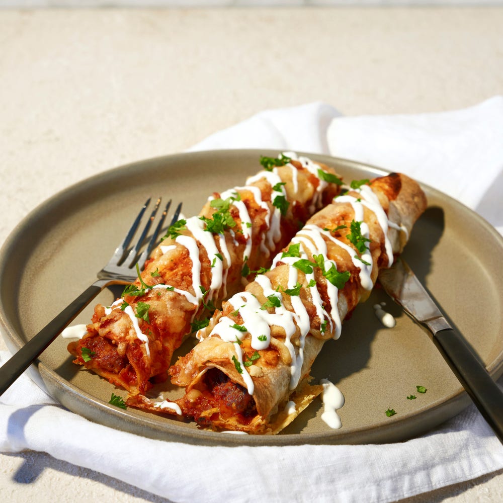 Vegetariska enchiladas
