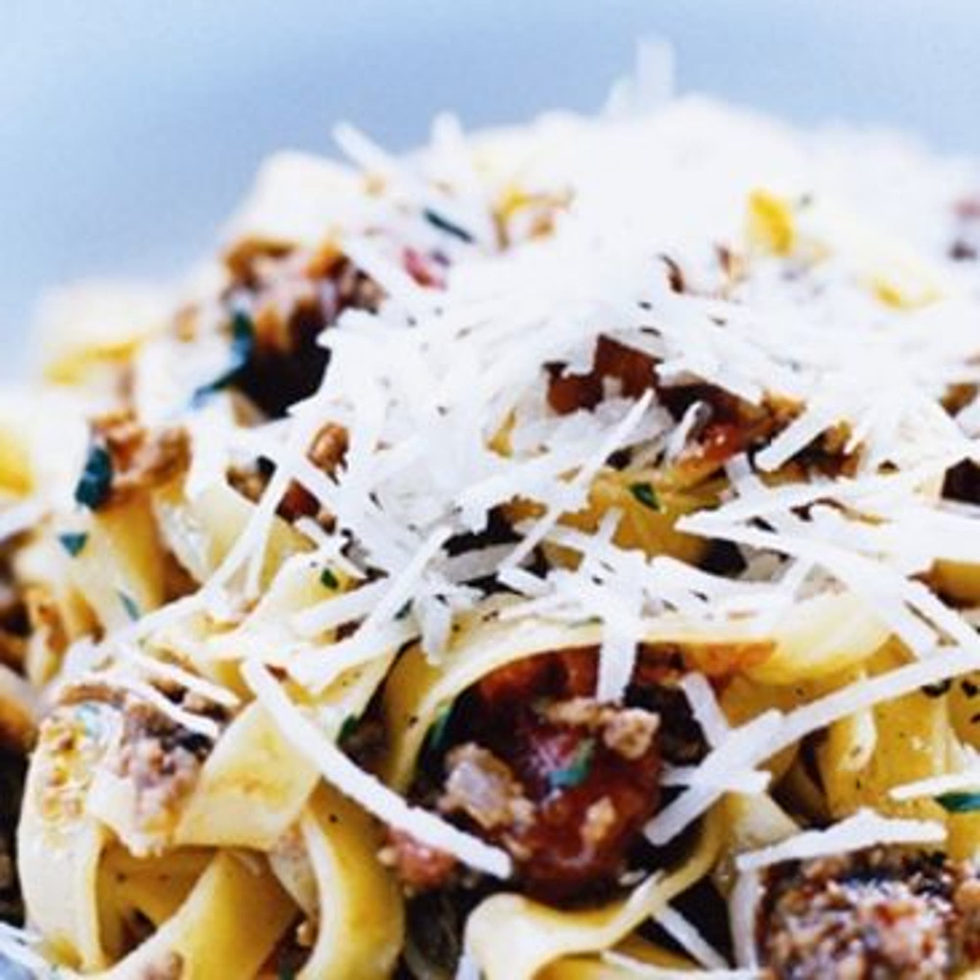 Pasta Bolognese med bönor