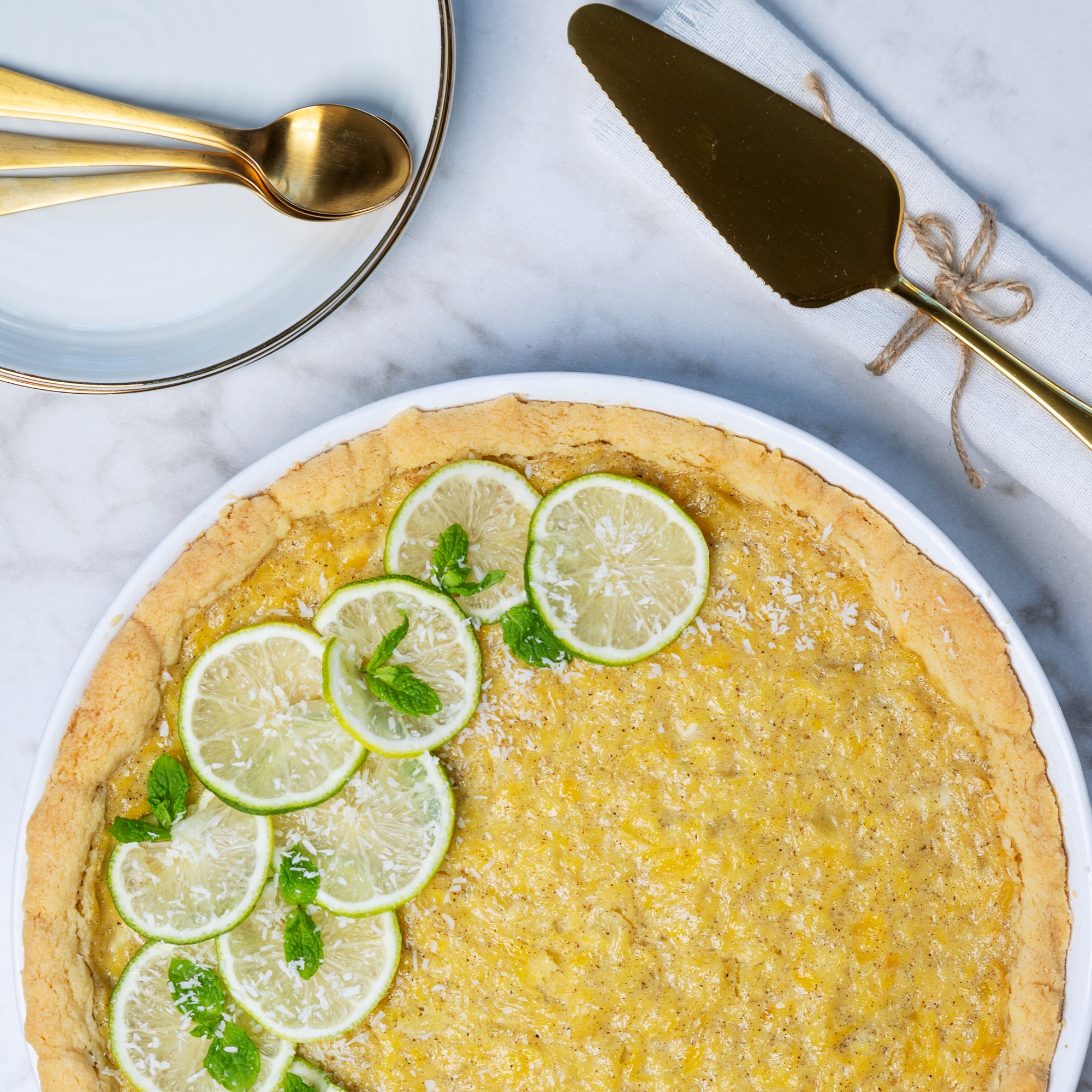 Glutenfri ananaspaj