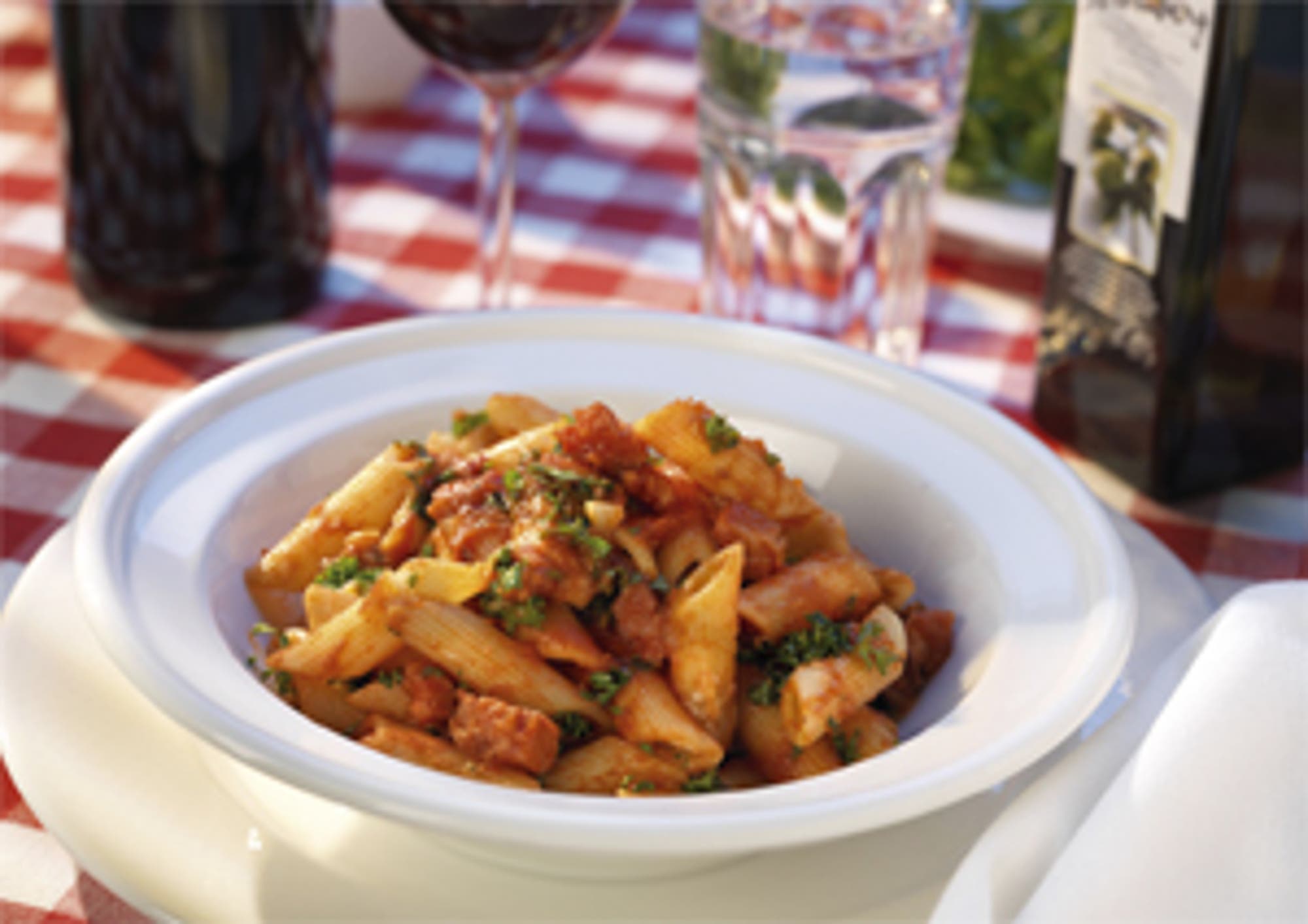 Penne all arrabbiata