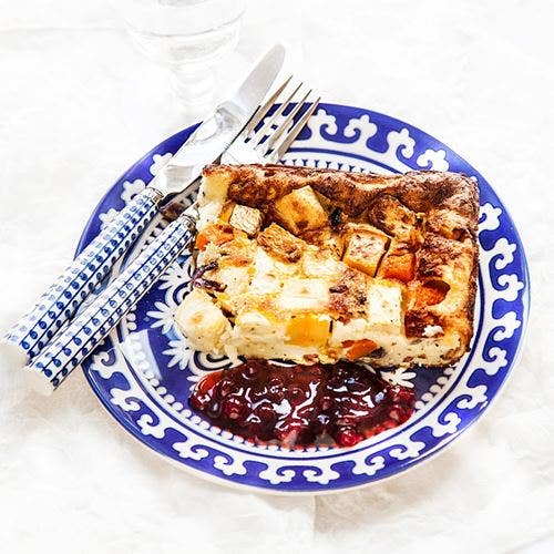 Lisa Lemkes fläskpannkaka med rotfrukter
