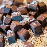 Chokladtryffel med havssalt