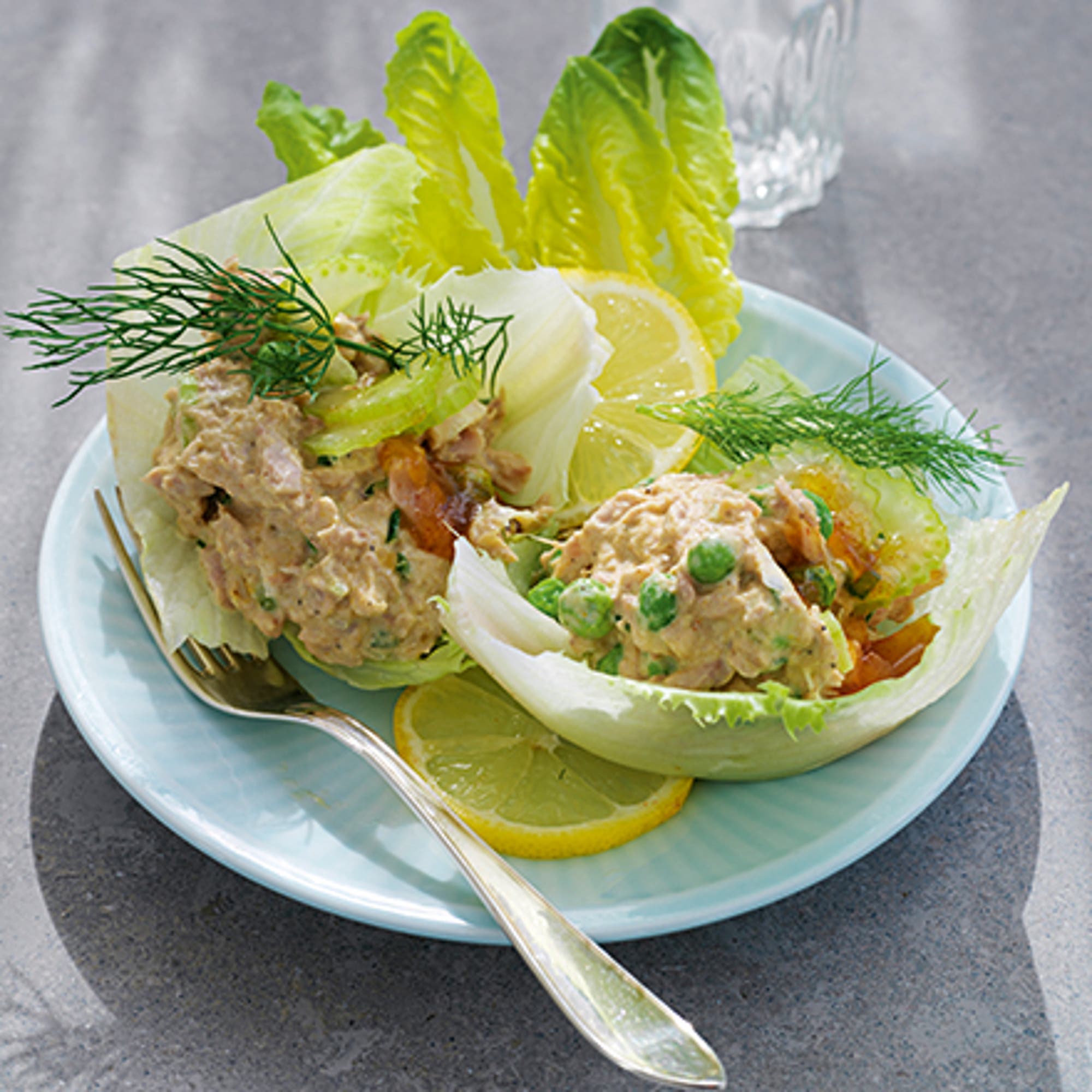 Tonfiskröra med mango chutney