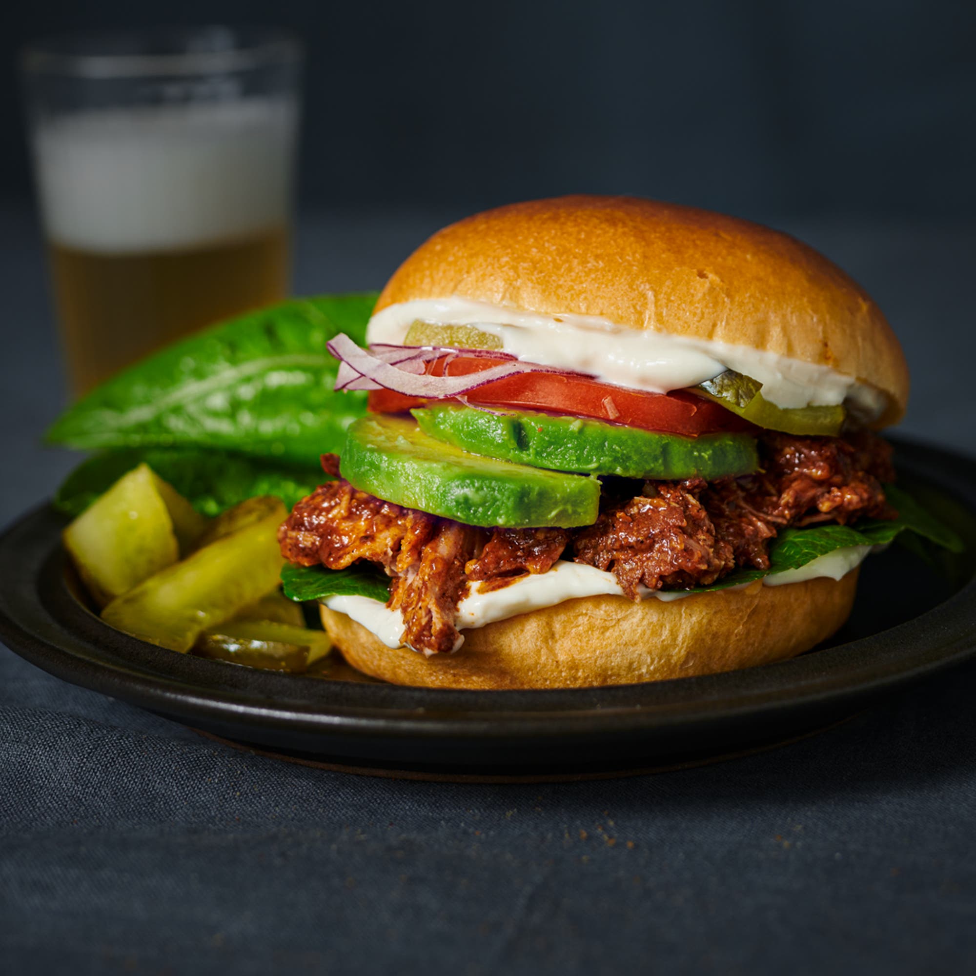 Pulled Pork Burger