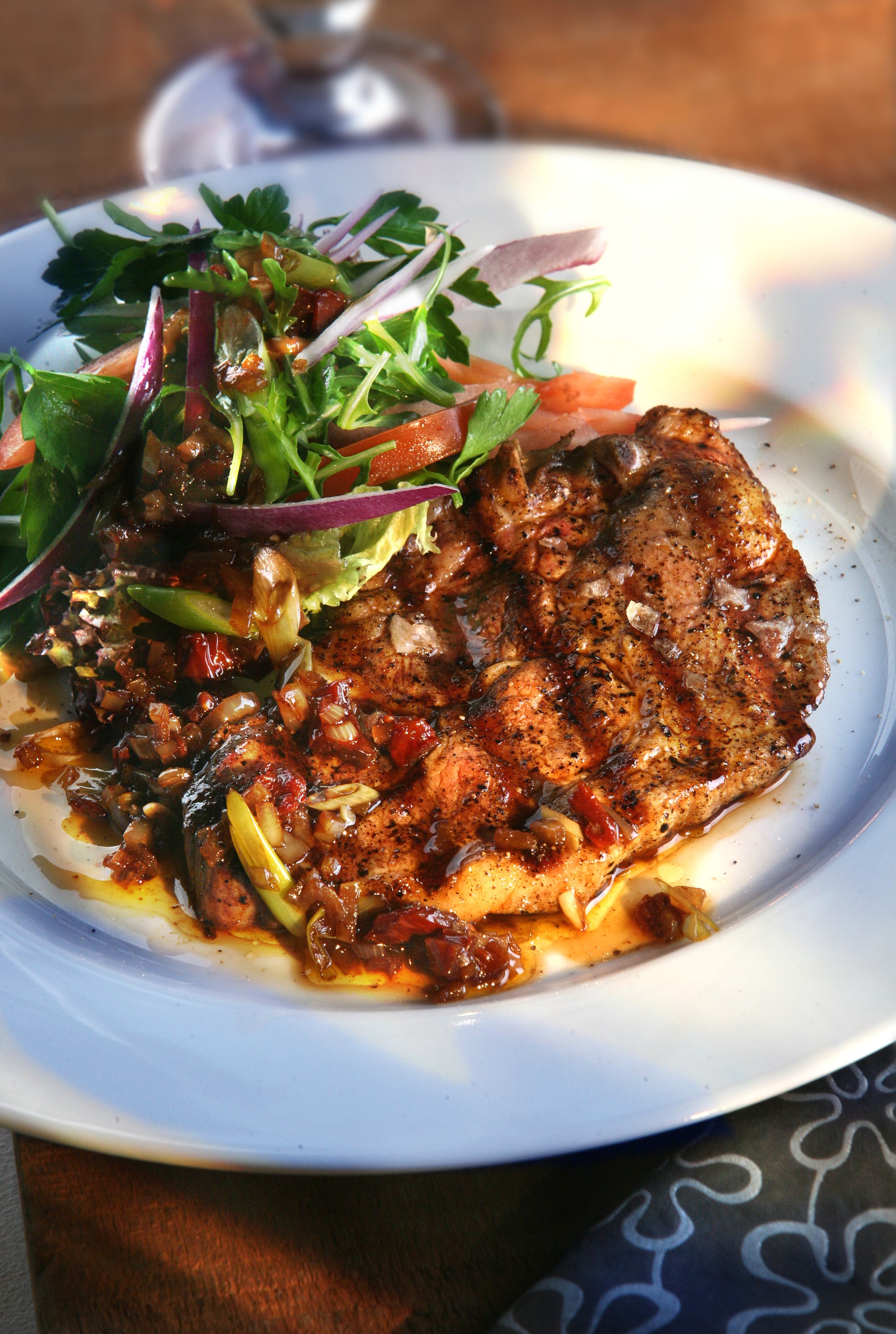Chilimarinerad fläskkarré