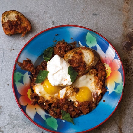 Marcus Samuelssons söndagsägg med tomat