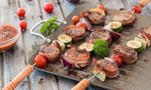 Grillspett med pancetta
