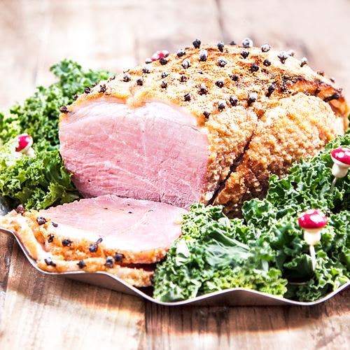 Griljering för julskinkan
