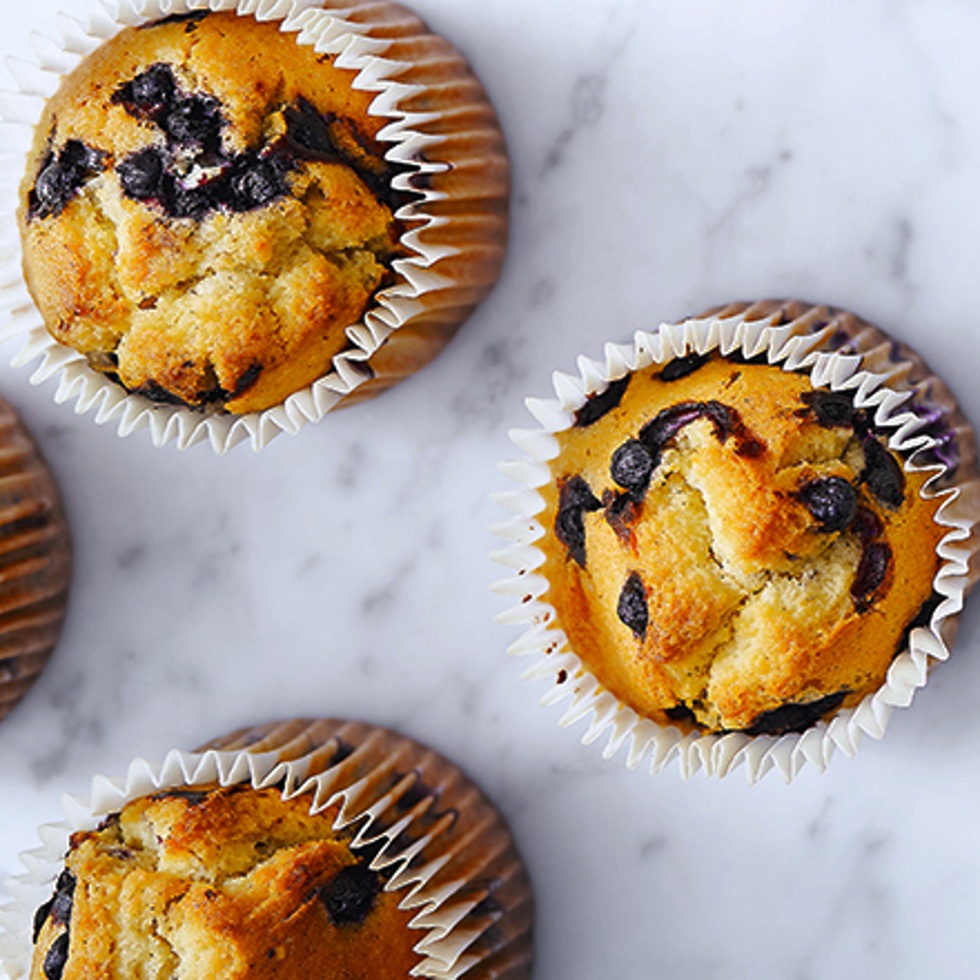 Blåbärsmuffins