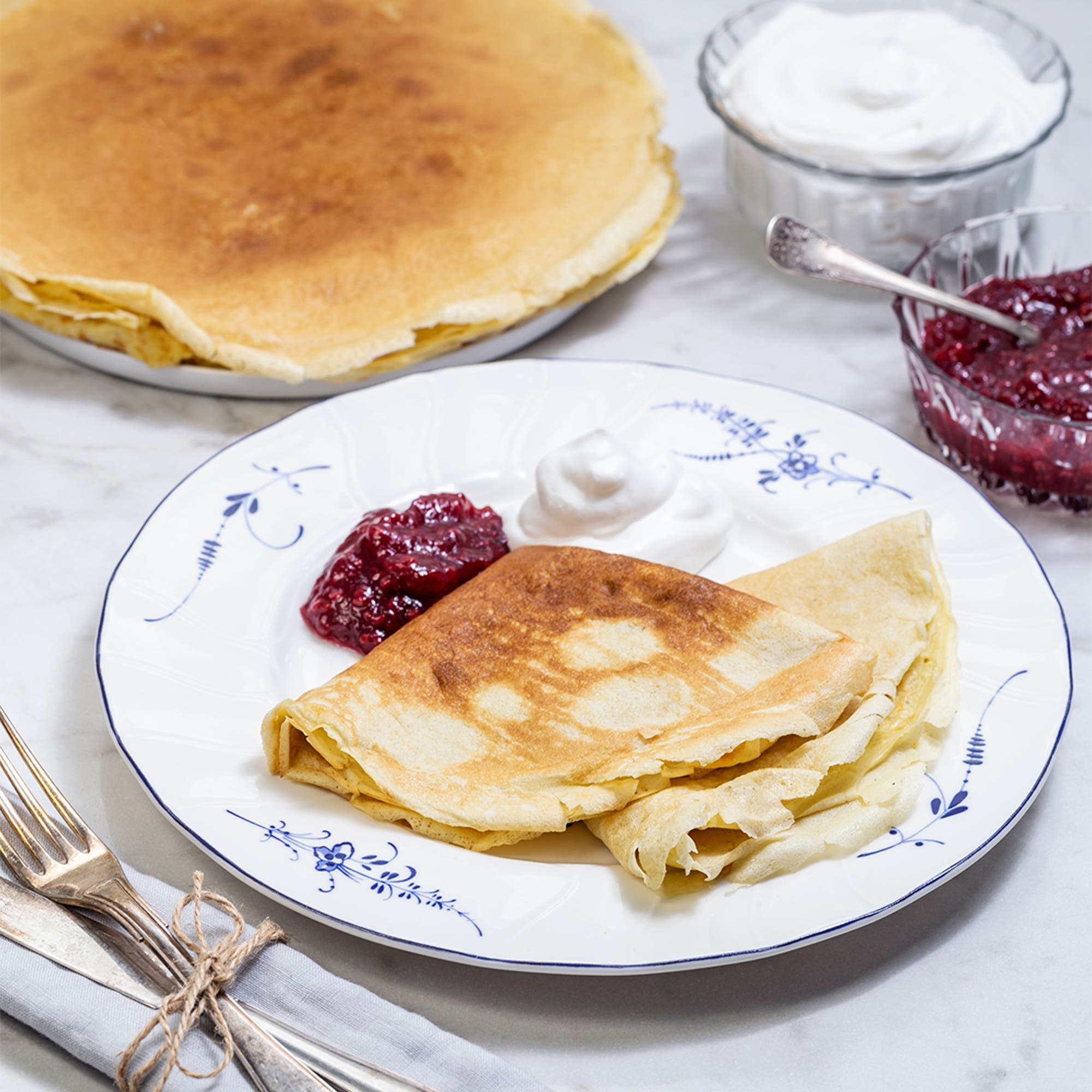 Mjölkfria pannkakor