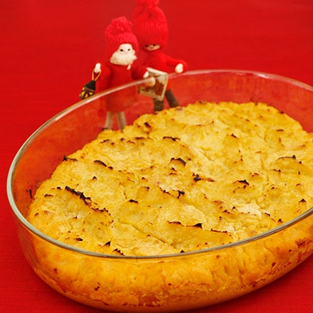 Finsk kålrotslåda till jul