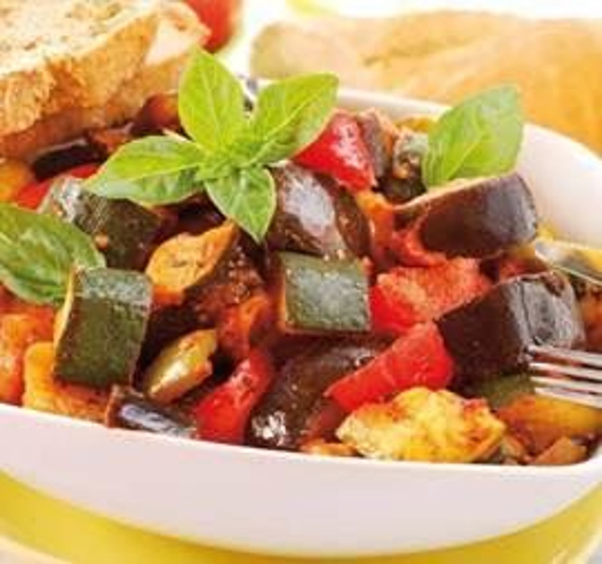 Caponata med zucchini