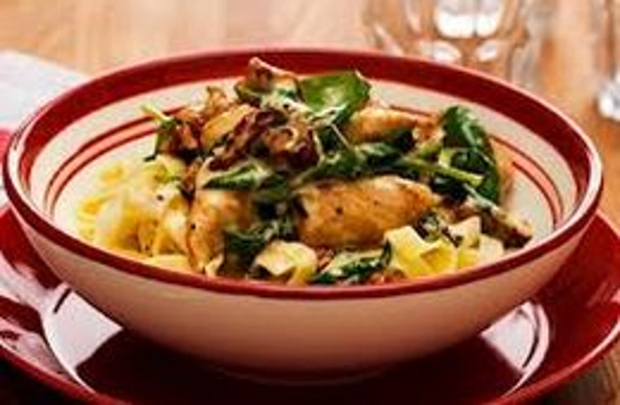 Kycklingpasta de Italiano