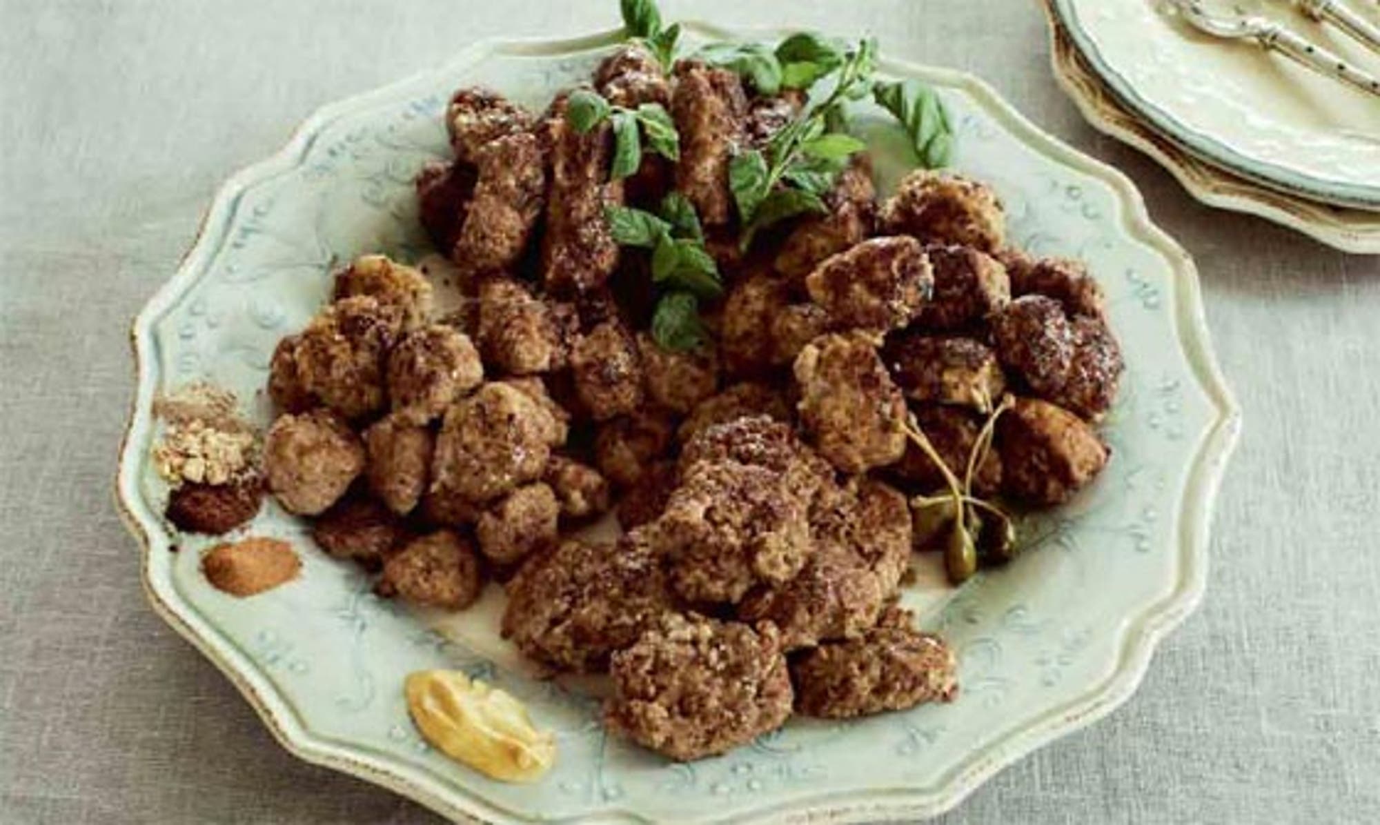 Köttbullar med pepparkakskryddor