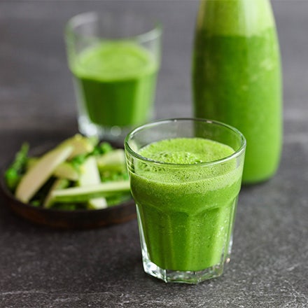 Snabb morgonstart med grön smoothie