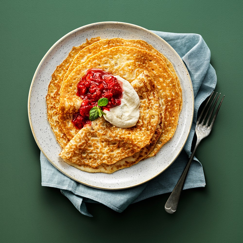 Grundrecept pannkakor