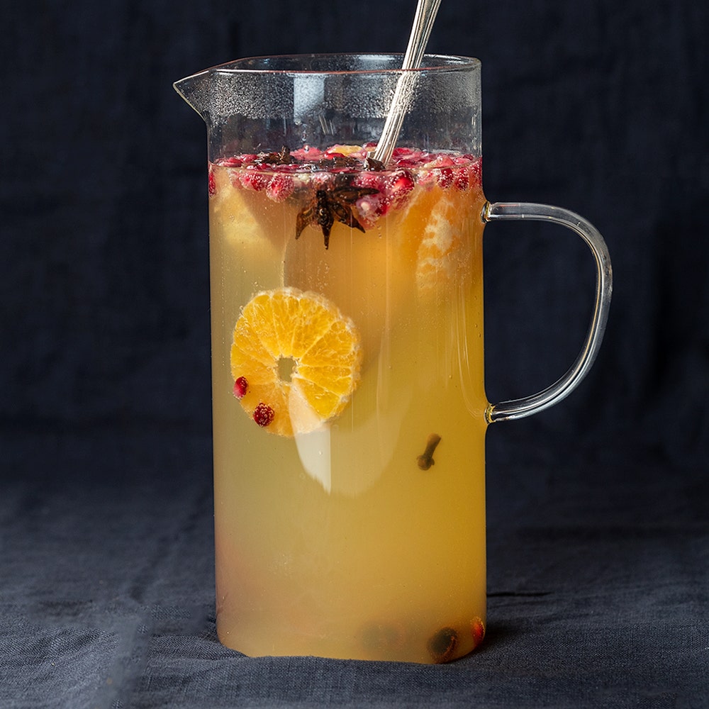 Julsangria med mousserande vin