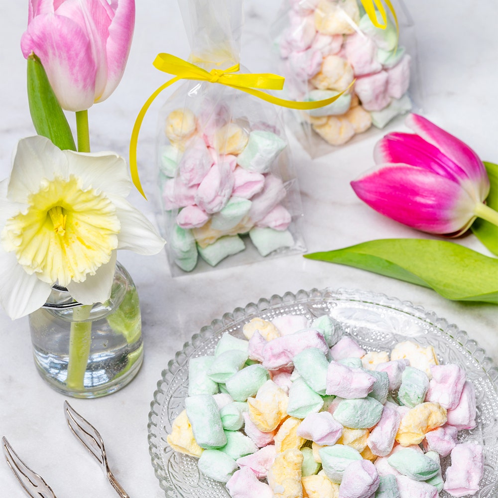 Hemgjorda minimarshmallows