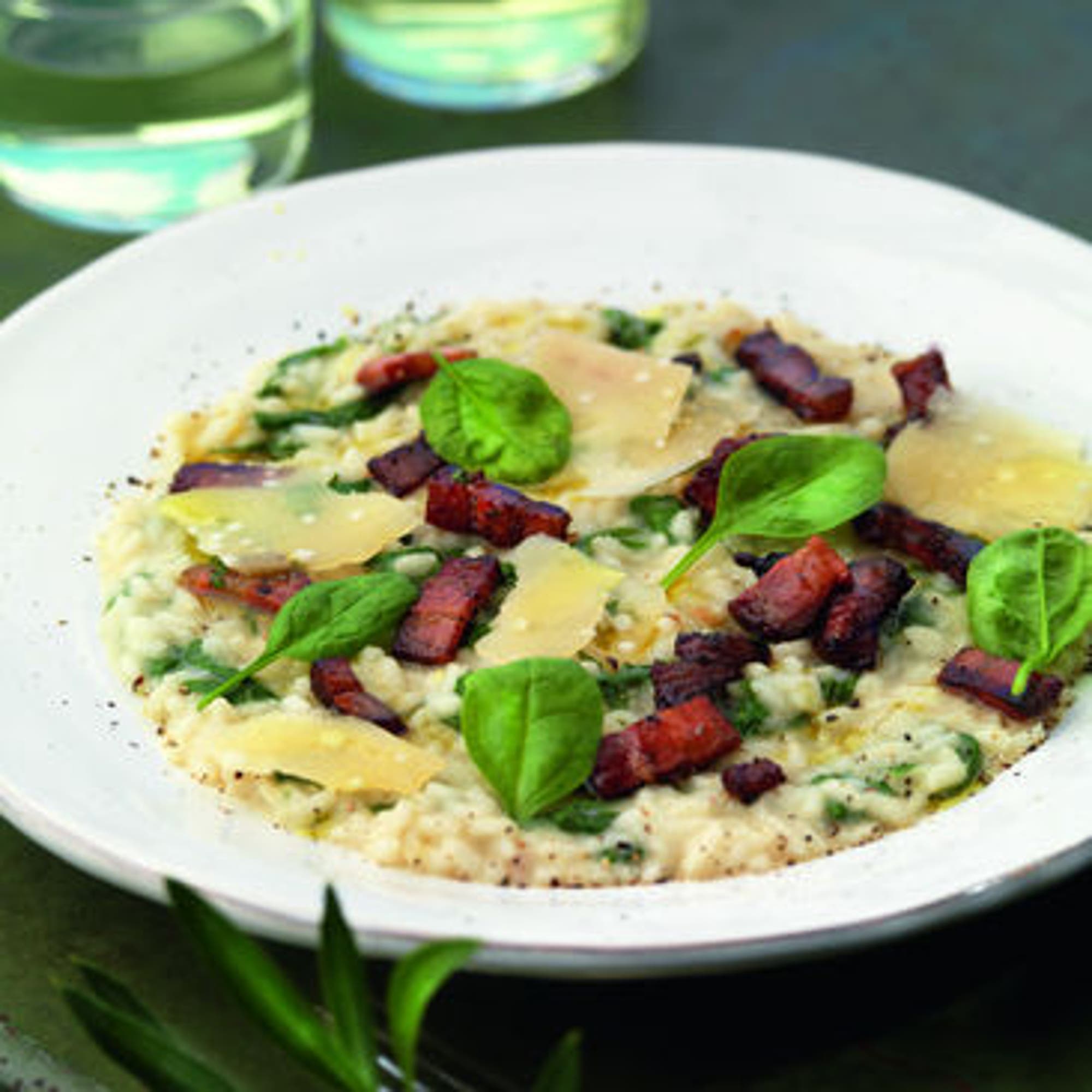 Risotto di spinaci