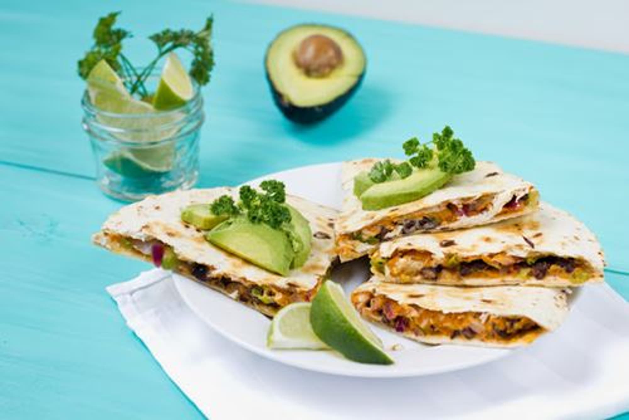 Veganska quesadillas