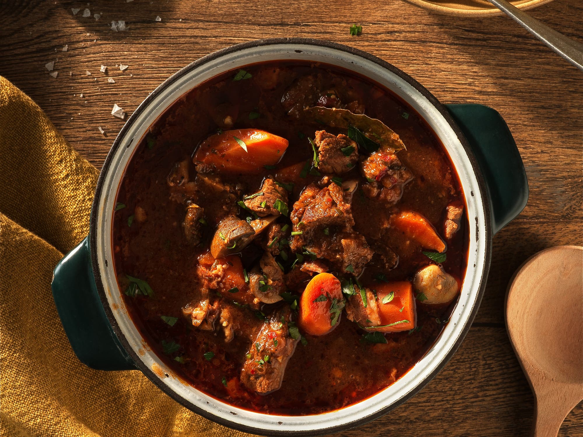 Boeuf bourguignon – fransk rödvinsgryta