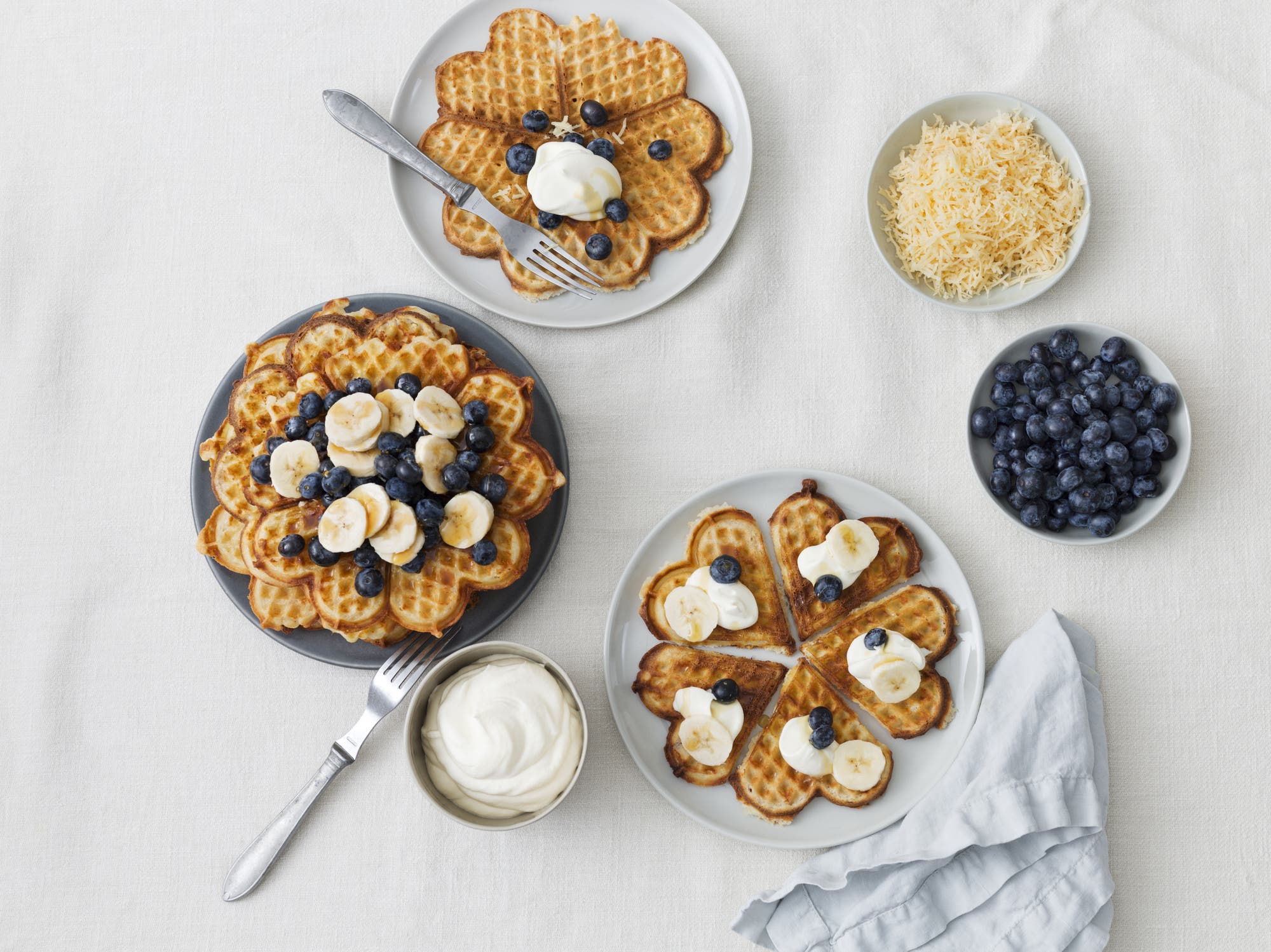 Våfflor med Västerbottensost®