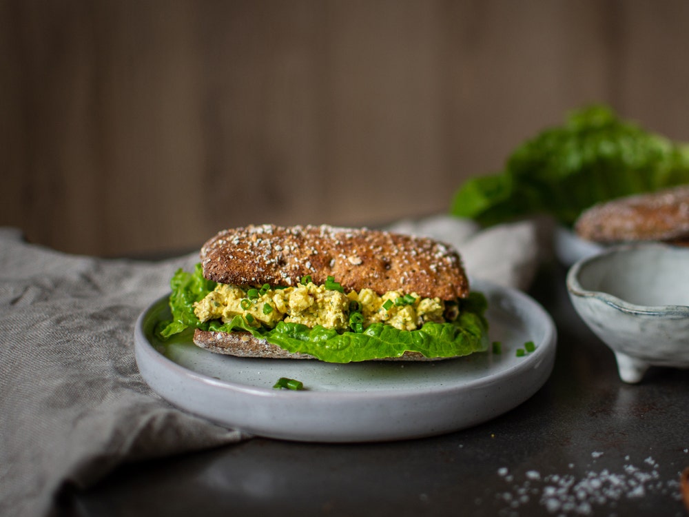 Rågbröd med curryröra